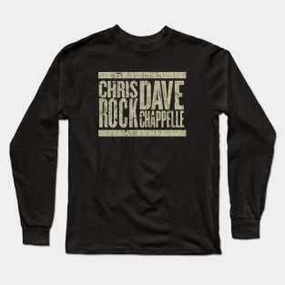 Cris Rock Dave Chappelle - VINTAGE RETRO STYLE Long Sleeve T-Shirt